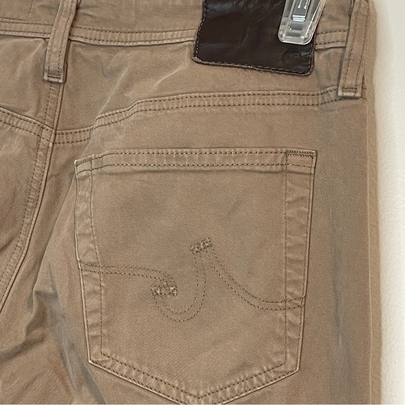 AG Jeans Everett Slim Straight Leg Twill Pants in Tan 31x32 - Picture 5 of 6